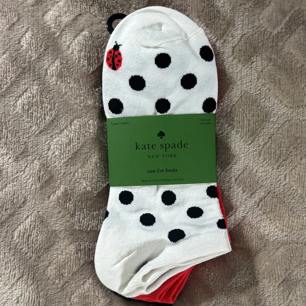 Kate Spade Low Cut Socks (3pair)